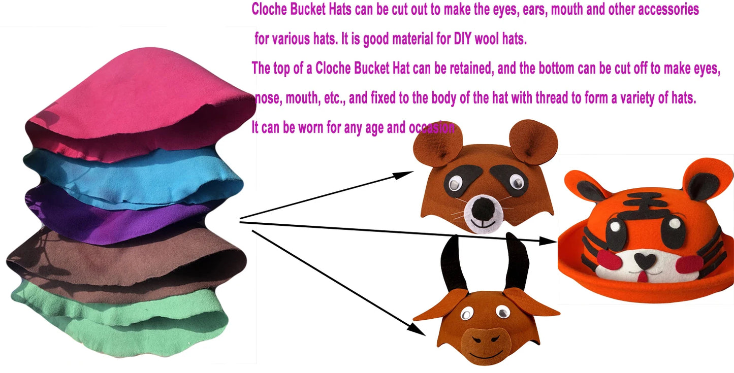 Chapeau Cloche en Laine